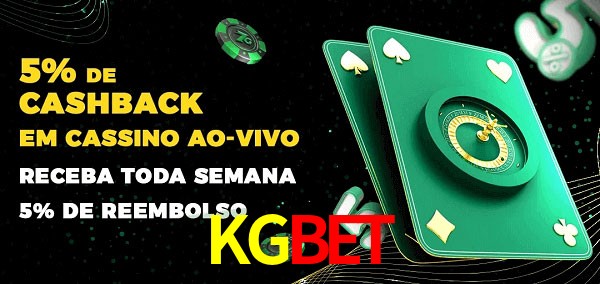 Promoções do cassino ao Vivo KGBET